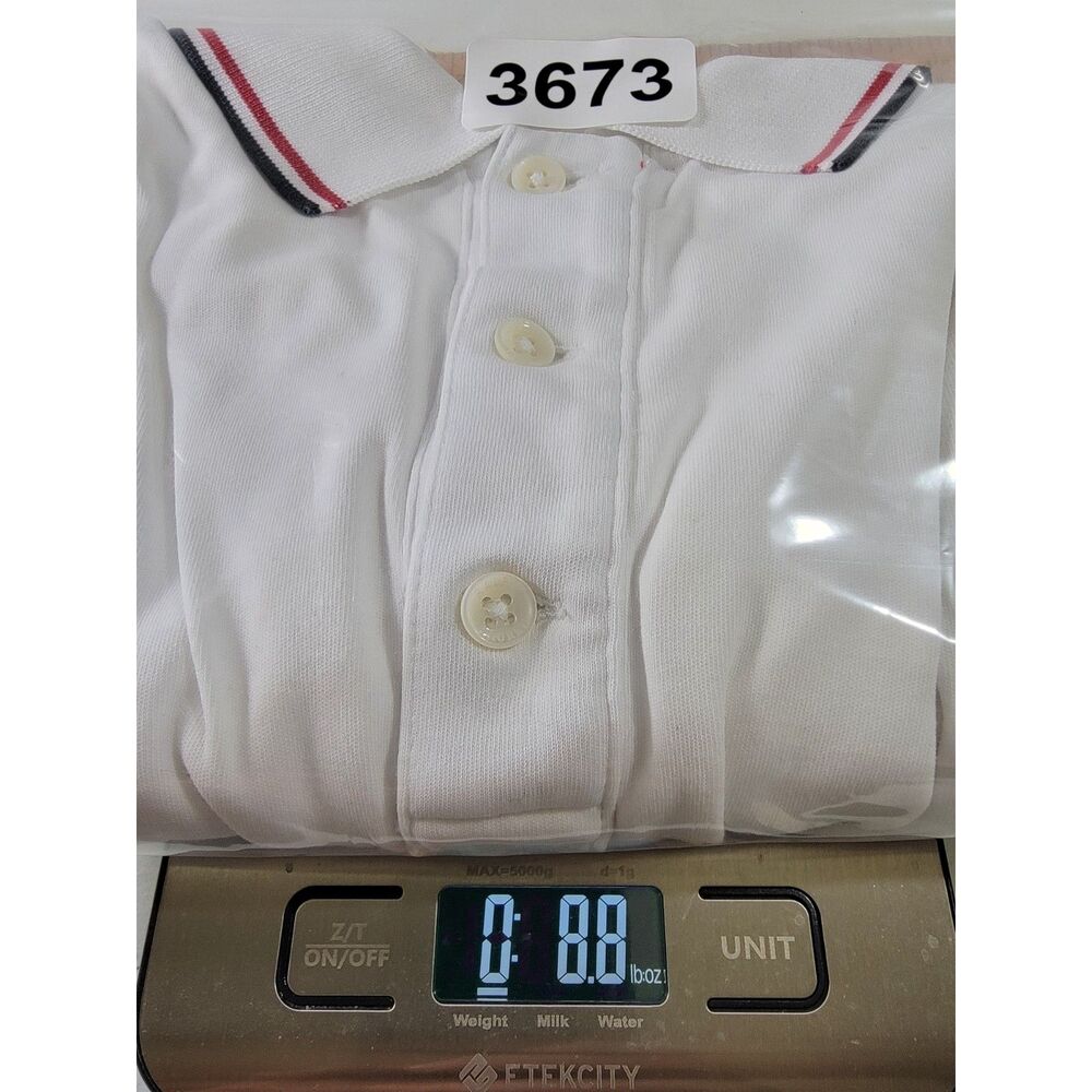 Ralph Lauren Custom Slim Fit Men's White Polo Shirt - XL - Picture 8 of 8